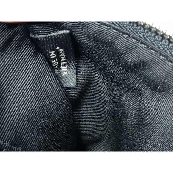 Coach F64585 Wristlet Metallic Black Glitter  Wallet Coach & Horses Logo Clutch - Picture 8 of 9